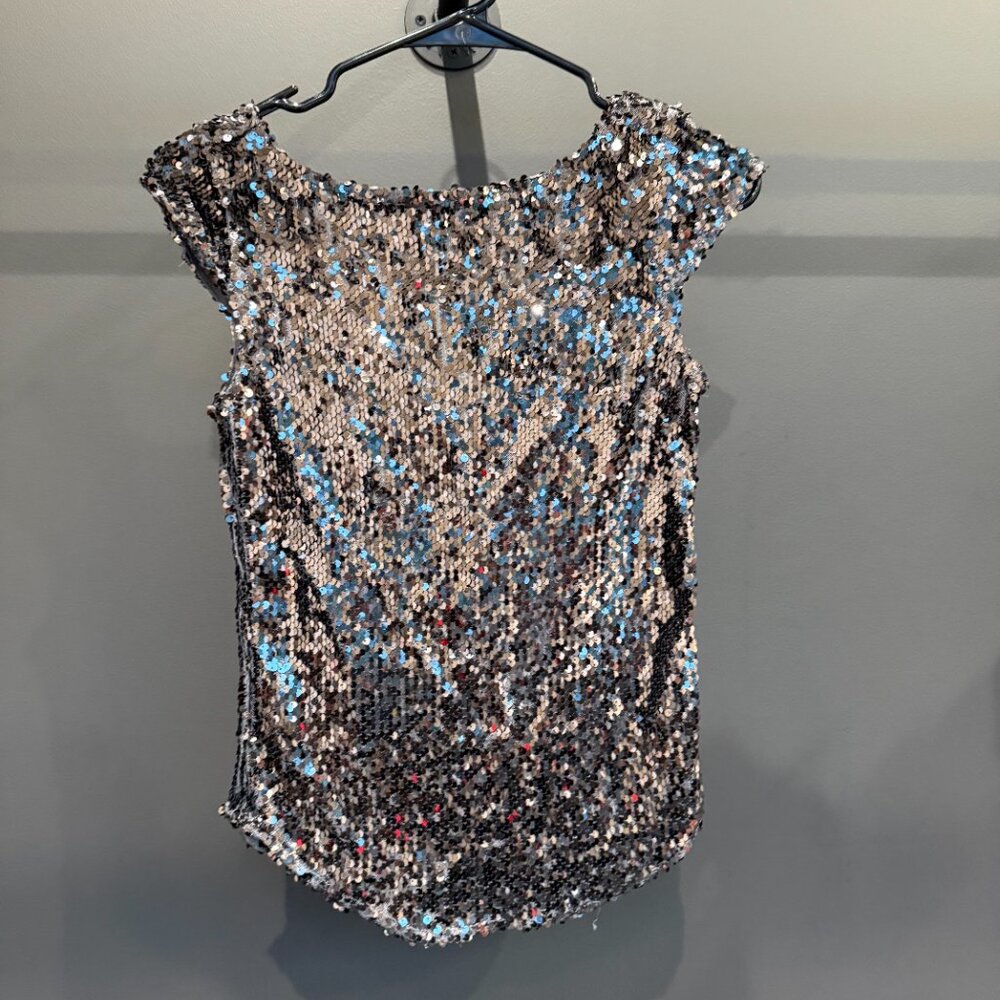 Free People Late Last Night Top--Gunmetal